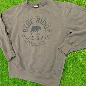 Blue Ridge Georgia Mountain Life Sweatshirt